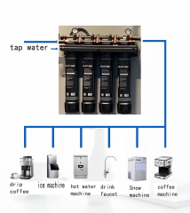 water treatment filters machine price cartridge and carbon activated water purifier for coffee,ice maker, oven, steamer